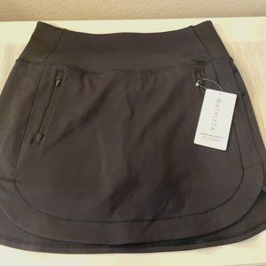 ATHLETA Fairway Golf Skort 16", Black, Md